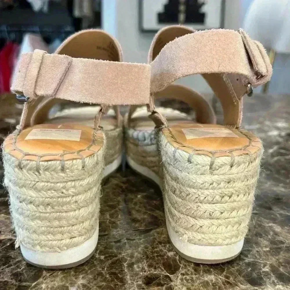 Dolce Vita Mauri Espadrilles Sandal Peach Size 7.5M - Picture 4 of 10